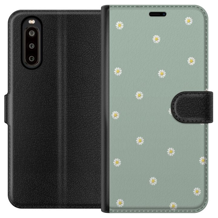 Portemonnee-hoesje voor Sony Xperia 10 II met Priesterkragen ontwerp in de groep SMARTPHONE & TABLETS / Mobielbescherming / Sony bij TP E-commerce Nordic AB (A60852)