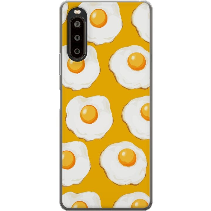 Mobiele hoes voor Sony Xperia 10 II met Gebakken ei ontwerp in de groep SMARTPHONE & TABLETS / Mobielbescherming / Sony bij TP E-commerce Nordic AB (A60877)