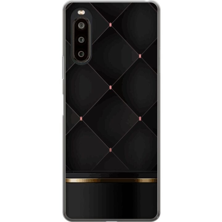 Mobiele hoes voor Sony Xperia 10 II met Luxe lijn ontwerp in de groep SMARTPHONE & TABLETS / Mobielbescherming / Sony bij TP E-commerce Nordic AB (A60890)