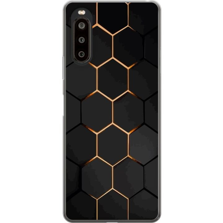 Mobiele hoes voor Sony Xperia 10 II met Luxe Patroon ontwerp in de groep SMARTPHONE & TABLETS / Mobielbescherming / Sony bij TP E-commerce Nordic AB (A60900)