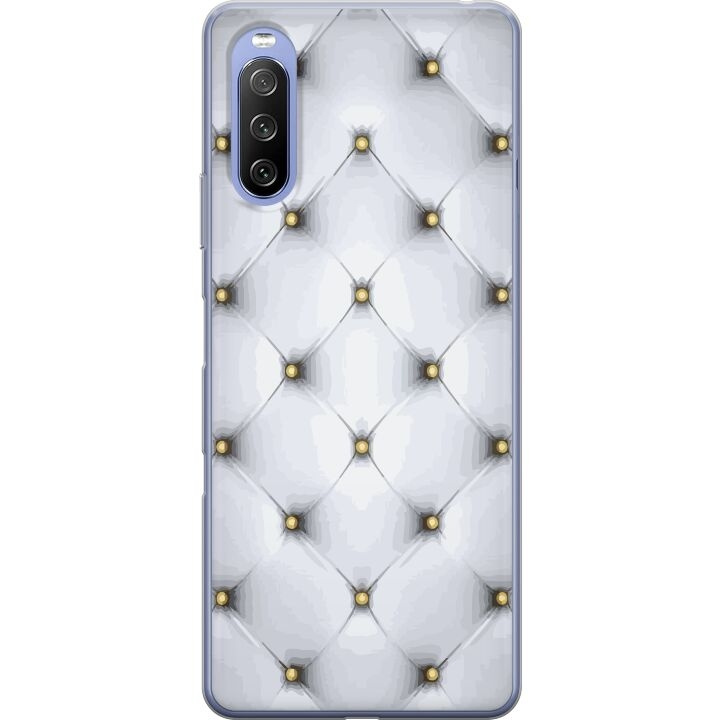 Mobiele hoes voor Sony Xperia 10 III met Luxe ontwerp in de groep SMARTPHONE & TABLETS / Mobielbescherming / Sony bij TP E-commerce Nordic AB (A60943)