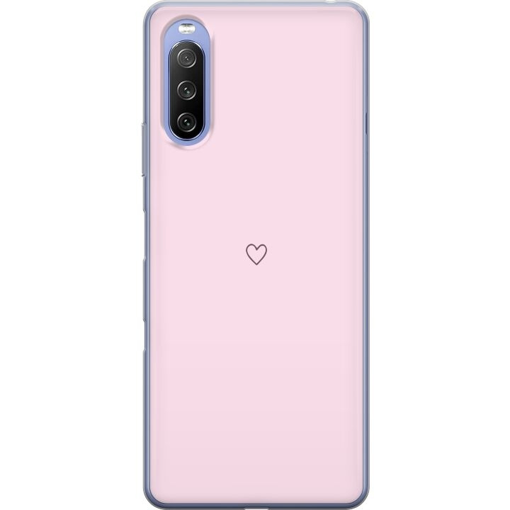 Mobiele hoes voor Sony Xperia 10 III met Hart ontwerp in de groep SMARTPHONE & TABLETS / Mobielbescherming / Sony bij TP E-commerce Nordic AB (A60948)