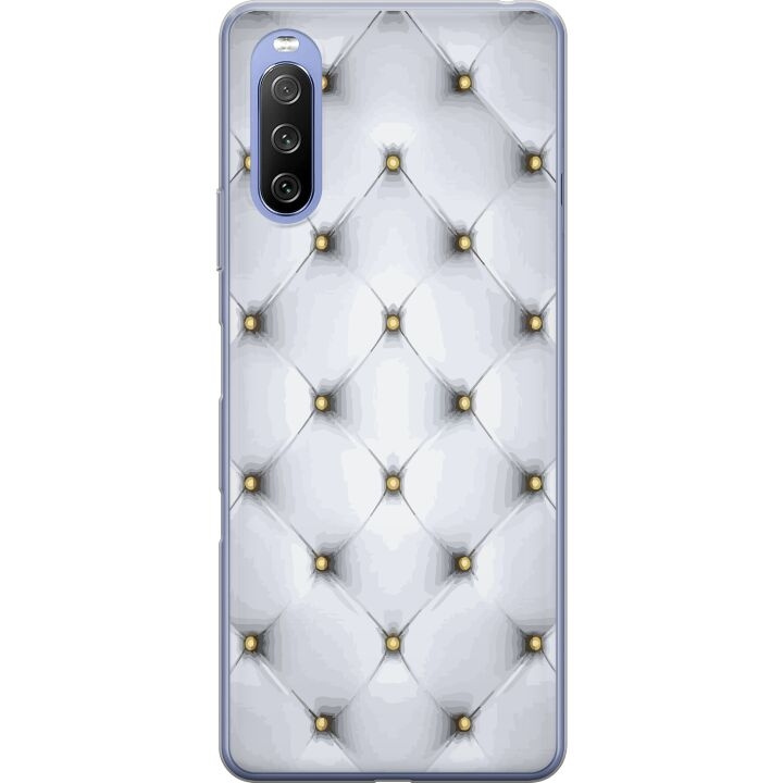 Mobiele hoes voor Sony Xperia 10 III Lite met Luxe ontwerp in de groep SMARTPHONE & TABLETS / Mobielbescherming / Sony bij TP E-commerce Nordic AB (A60970)