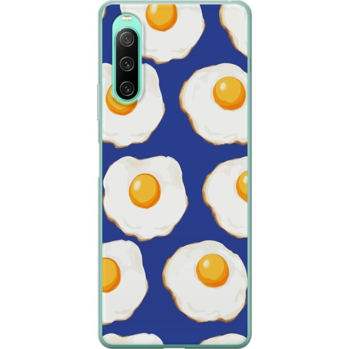 Mobiele hoes voor Sony Xperia 10 IV met Gebakken eieren ontwerp in de groep SMARTPHONE & TABLETS / Mobielbescherming / Sony bij TP E-commerce Nordic AB (A61016)