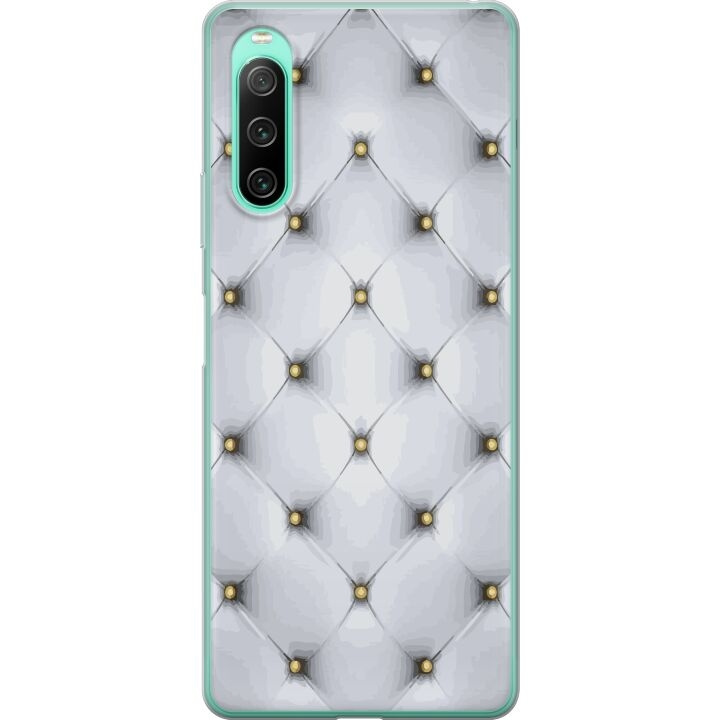 Mobiele hoes voor Sony Xperia 10 IV met Luxe ontwerp in de groep SMARTPHONE & TABLETS / Mobielbescherming / Sony bij TP E-commerce Nordic AB (A61024)