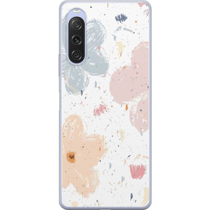 Mobiele hoes voor Sony Xperia 10 V met Bloemen ontwerp in de groep SMARTPHONE & TABLETS / Mobielbescherming / Sony bij TP E-commerce Nordic AB (A61076)