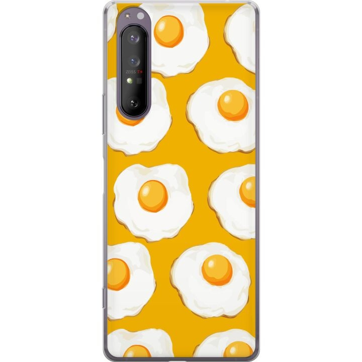 Mobiele hoes voor Sony Xperia 1 II met Gebakken ei ontwerp in de groep SMARTPHONE & TABLETS / Mobielbescherming / Sony bij TP E-commerce Nordic AB (A61147)