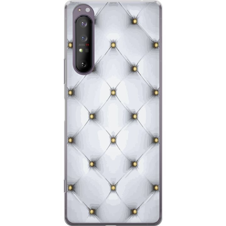 Mobiele hoes voor Sony Xperia 1 II met Luxe ontwerp in de groep SMARTPHONE & TABLETS / Mobielbescherming / Sony bij TP E-commerce Nordic AB (A61159)