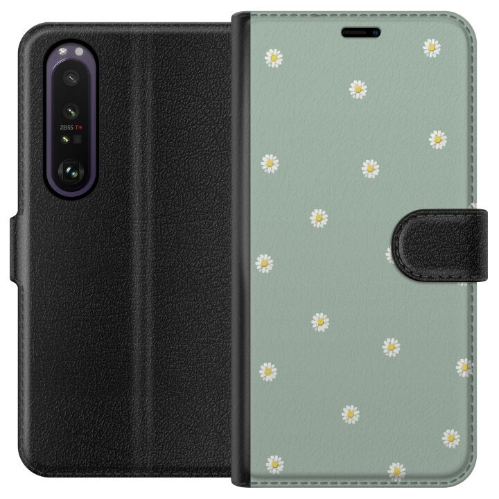 Portemonnee-hoesje voor Sony Xperia 1 III met Priesterkragen ontwerp in de groep SMARTPHONE & TABLETS / Mobielbescherming / Sony bij TP E-commerce Nordic AB (A61176)