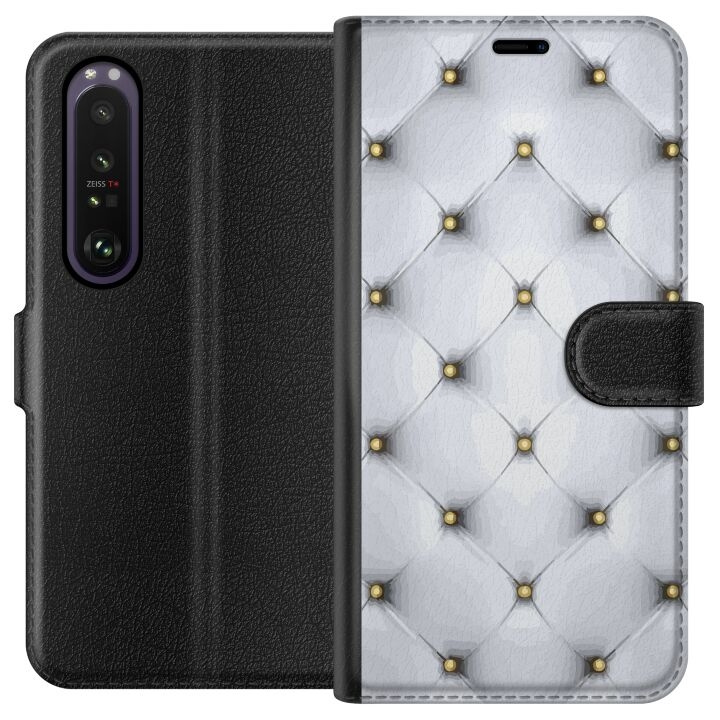 Portemonnee-hoesje voor Sony Xperia 1 III met Luxe ontwerp in de groep SMARTPHONE & TABLETS / Mobielbescherming / Sony bij TP E-commerce Nordic AB (A61186)