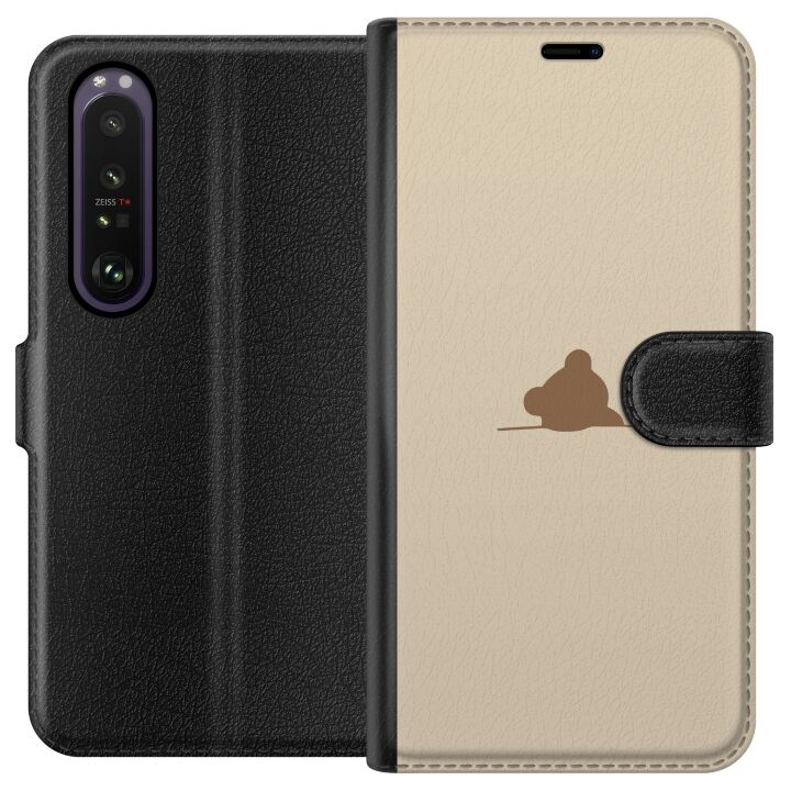 Portemonnee-hoesje voor Sony Xperia 1 III met Nalle ontwerp in de groep SMARTPHONE & TABLETS / Mobielbescherming / Sony bij TP E-commerce Nordic AB (A61192)