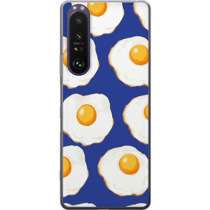 Mobiele hoes voor Sony Xperia 1 III met Gebakken eieren ontwerp in de groep SMARTPHONE & TABLETS / Mobielbescherming / Sony bij TP E-commerce Nordic AB (A61205)