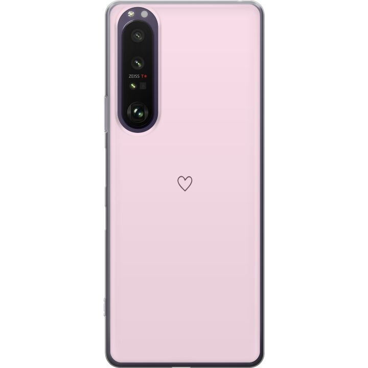 Mobiele hoes voor Sony Xperia 1 III met Hart ontwerp in de groep SMARTPHONE & TABLETS / Mobielbescherming / Sony bij TP E-commerce Nordic AB (A61218)