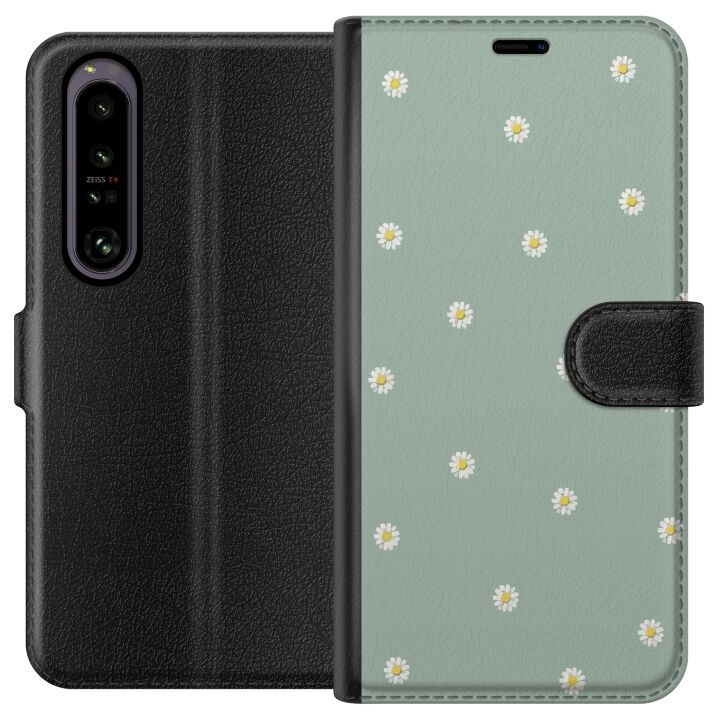 Portemonnee-hoesje voor Sony Xperia 1 IV met Priesterkragen ontwerp in de groep SMARTPHONE & TABLETS / Mobielbescherming / Sony bij TP E-commerce Nordic AB (A61230)