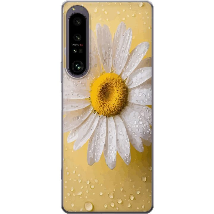 Mobiele hoes voor Sony Xperia 1 IV met Porseleinbloem ontwerp in de groep SMARTPHONE & TABLETS / Mobielbescherming / Sony bij TP E-commerce Nordic AB (A61253)