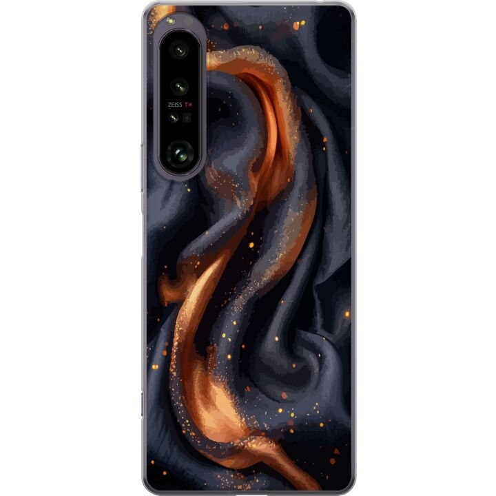 Mobiele hoes voor Sony Xperia 1 IV met Vurig zijde ontwerp in de groep SMARTPHONE & TABLETS / Mobielbescherming / Sony bij TP E-commerce Nordic AB (A61254)