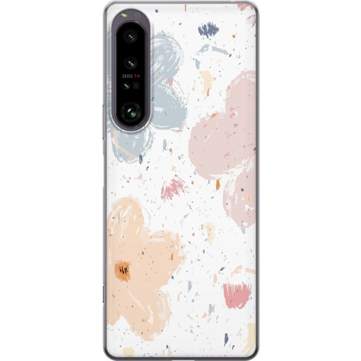 Mobiele hoes voor Sony Xperia 1 IV met Bloemen ontwerp in de groep SMARTPHONE & TABLETS / Mobielbescherming / Sony bij TP E-commerce Nordic AB (A61265)