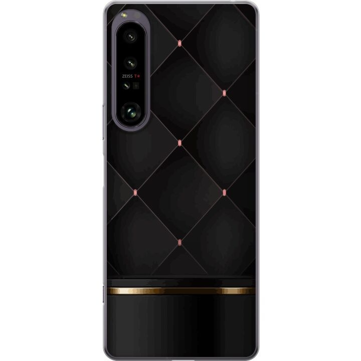 Mobiele hoes voor Sony Xperia 1 IV met Luxe lijn ontwerp in de groep SMARTPHONE & TABLETS / Mobielbescherming / Sony bij TP E-commerce Nordic AB (A61268)