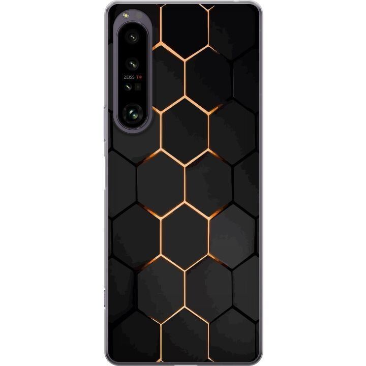 Mobiele hoes voor Sony Xperia 1 IV met Luxe Patroon ontwerp in de groep SMARTPHONE & TABLETS / Mobielbescherming / Sony bij TP E-commerce Nordic AB (A61278)