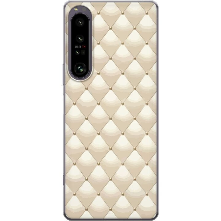 Mobiele hoes voor Sony Xperia 1 IV met Goudglans ontwerp in de groep SMARTPHONE & TABLETS / Mobielbescherming / Sony bij TP E-commerce Nordic AB (A61279)