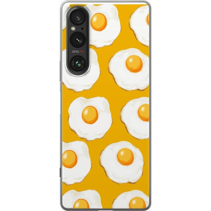 Mobiele hoes voor Sony Xperia 1 V met Gebakken ei ontwerp in de groep SMARTPHONE & TABLETS / Mobielbescherming / Sony bij TP E-commerce Nordic AB (A61309)