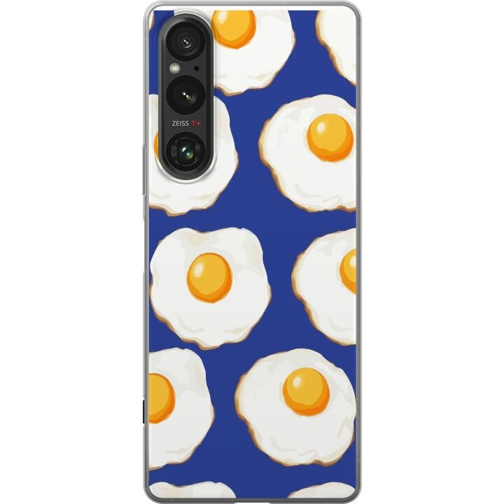 Mobiele hoes voor Sony Xperia 1 V met Gebakken eieren ontwerp in de groep SMARTPHONE & TABLETS / Mobielbescherming / Sony bij TP E-commerce Nordic AB (A61313)