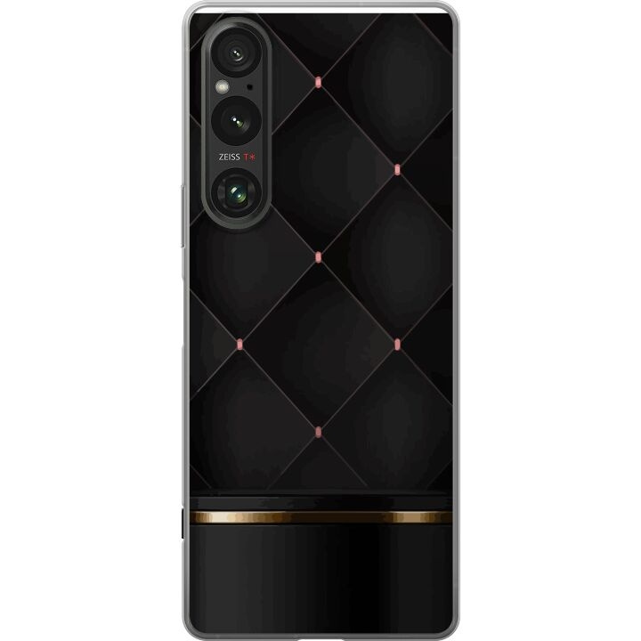 Mobiele hoes voor Sony Xperia 1 V met Luxe lijn ontwerp in de groep SMARTPHONE & TABLETS / Mobielbescherming / Sony bij TP E-commerce Nordic AB (A61322)