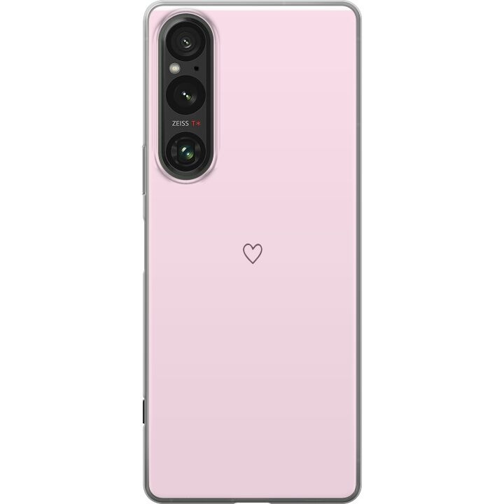 Mobiele hoes voor Sony Xperia 1 V met Hart ontwerp in de groep SMARTPHONE & TABLETS / Mobielbescherming / Sony bij TP E-commerce Nordic AB (A61326)