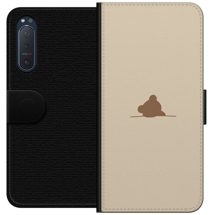 Portemonnee-hoesje voor Sony Xperia 5 II met Nalle ontwerp in de groep SMARTPHONE & TABLETS / Mobielbescherming / Sony bij TP E-commerce Nordic AB (A61381)