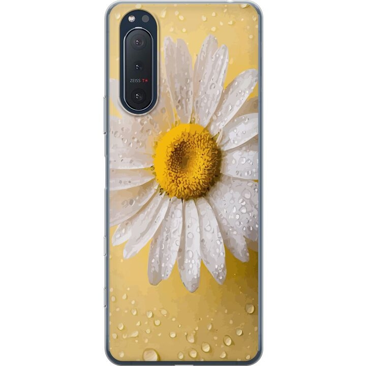 Mobiele hoes voor Sony Xperia 5 II met Porseleinbloem ontwerp in de groep SMARTPHONE & TABLETS / Mobielbescherming / Sony bij TP E-commerce Nordic AB (A61388)