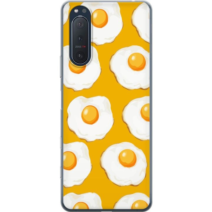 Mobiele hoes voor Sony Xperia 5 II met Gebakken ei ontwerp in de groep SMARTPHONE & TABLETS / Mobielbescherming / Sony bij TP E-commerce Nordic AB (A61390)