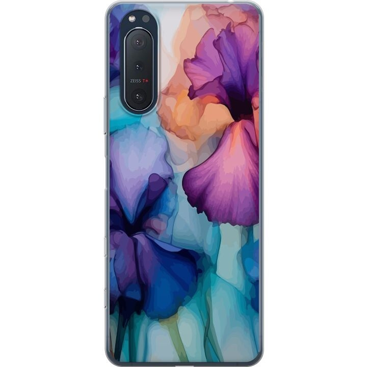 Mobiele hoes voor Sony Xperia 5 II met Magische bloemen ontwerp in de groep SMARTPHONE & TABLETS / Mobielbescherming / Sony bij TP E-commerce Nordic AB (A61391)