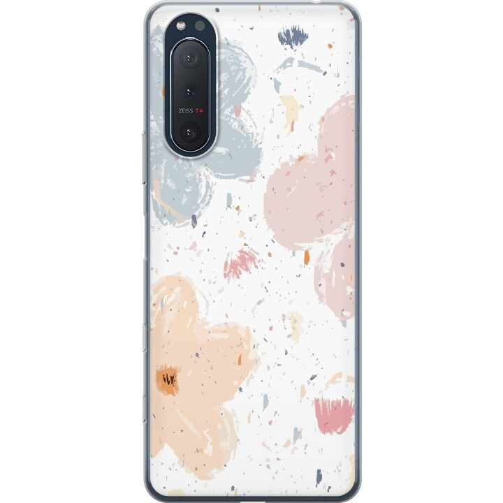 Mobiele hoes voor Sony Xperia 5 II met Bloemen ontwerp in de groep SMARTPHONE & TABLETS / Mobielbescherming / Sony bij TP E-commerce Nordic AB (A61400)