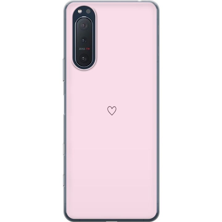 Mobiele hoes voor Sony Xperia 5 II met Hart ontwerp in de groep SMARTPHONE & TABLETS / Mobielbescherming / Sony bij TP E-commerce Nordic AB (A61407)