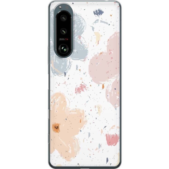 Mobiele hoes voor Sony Xperia 5 III met Bloemen ontwerp in de groep SMARTPHONE & TABLETS / Mobielbescherming / Sony bij TP E-commerce Nordic AB (A61454)