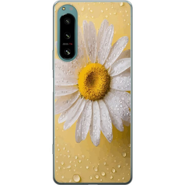 Mobiele hoes voor Sony Xperia 5 IV met Porseleinbloem ontwerp in de groep SMARTPHONE & TABLETS / Mobielbescherming / Sony bij TP E-commerce Nordic AB (A61496)