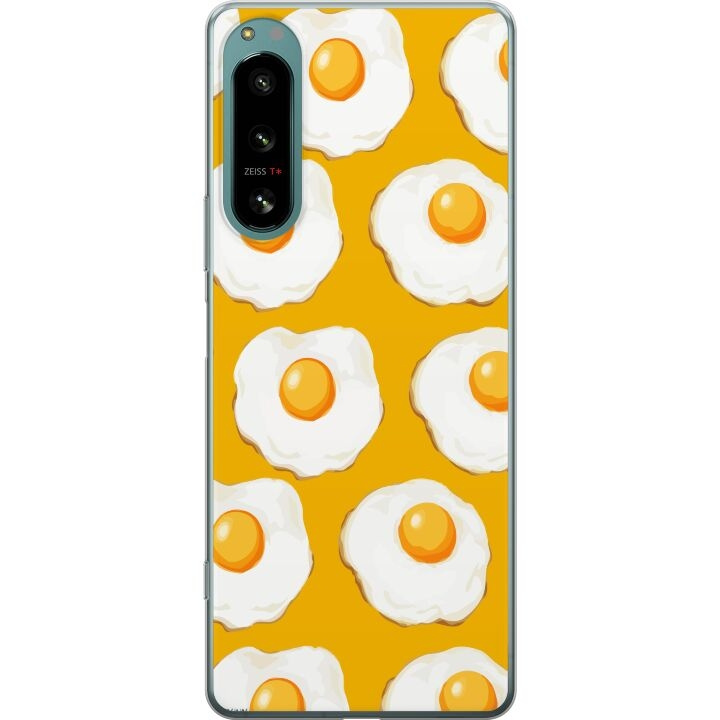 Mobiele hoes voor Sony Xperia 5 IV met Gebakken ei ontwerp in de groep SMARTPHONE & TABLETS / Mobielbescherming / Sony bij TP E-commerce Nordic AB (A61498)