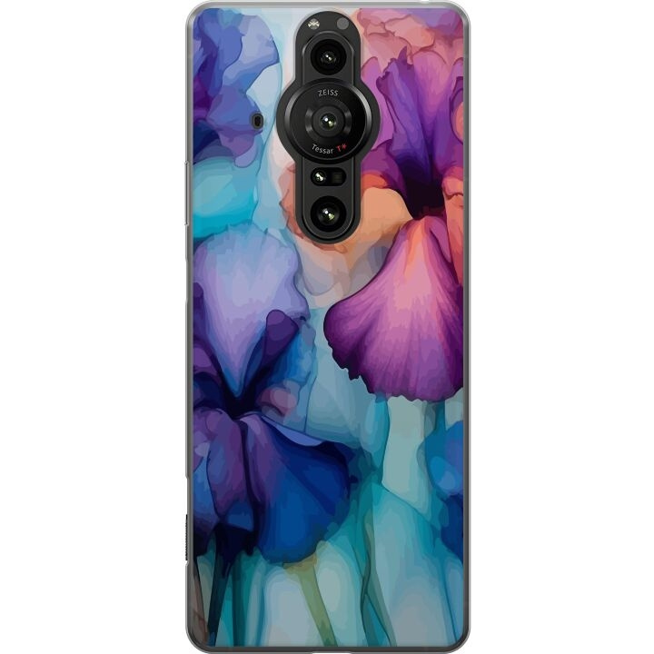 Mobiele hoes voor Sony Xperia Pro-I met Magische bloemen ontwerp in de groep SMARTPHONE & TABLETS / Mobielbescherming / Sony bij TP E-commerce Nordic AB (A61688)