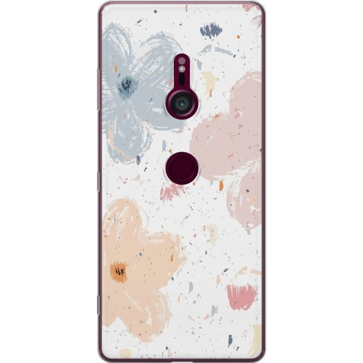 Mobiele hoes voor Sony Xperia XZ3 met Bloemen ontwerp in de groep SMARTPHONE & TABLETS / Mobielbescherming / Sony bij TP E-commerce Nordic AB (A61724)