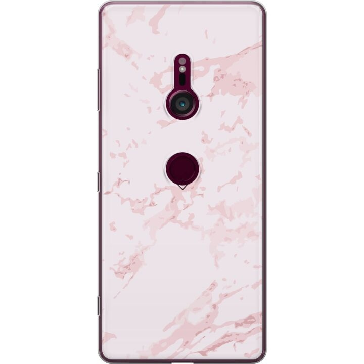 Mobiele hoes voor Sony Xperia XZ3 met Roze Hart ontwerp in de groep SMARTPHONE & TABLETS / Mobielbescherming / Sony bij TP E-commerce Nordic AB (A61735)