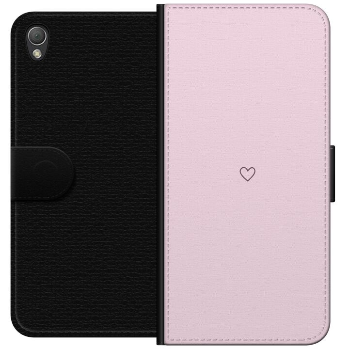 Portemonnee-hoesje voor Sony Xperia Z3 met Hart ontwerp in de groep SMARTPHONE & TABLETS / Mobielbescherming / Sony bij TP E-commerce Nordic AB (A61758)