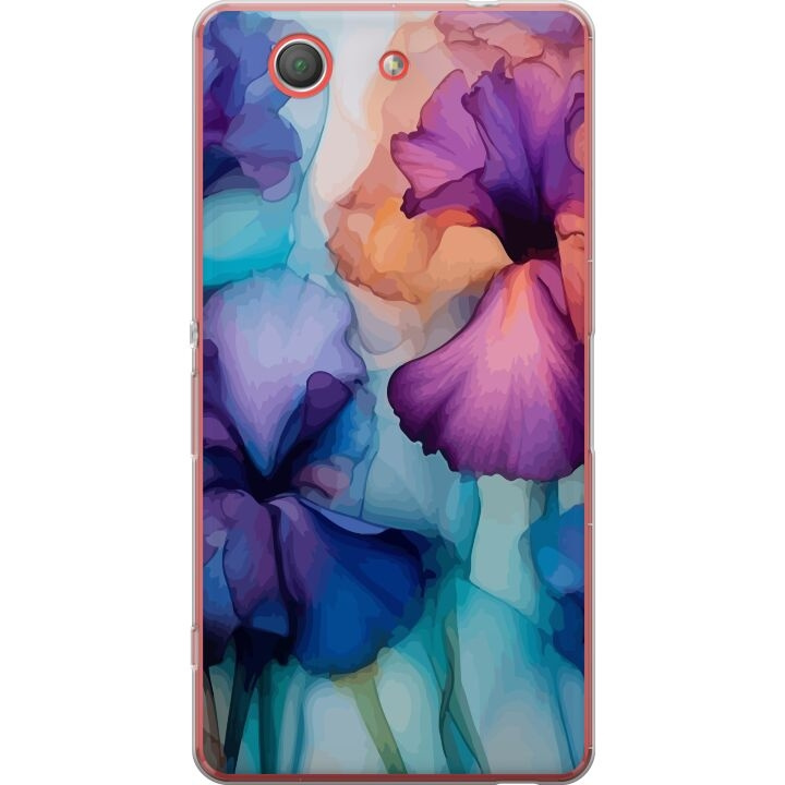 Mobiele hoes voor Sony Xperia Z3 Compact met Magische bloemen ontwerp in de groep SMARTPHONE & TABLETS / Mobielbescherming / Sony bij TP E-commerce Nordic AB (A61769)