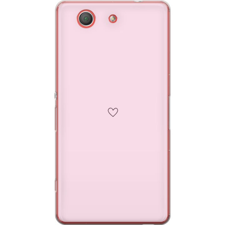 Mobiele hoes voor Sony Xperia Z3 Compact met Hart ontwerp in de groep SMARTPHONE & TABLETS / Mobielbescherming / Sony bij TP E-commerce Nordic AB (A61785)