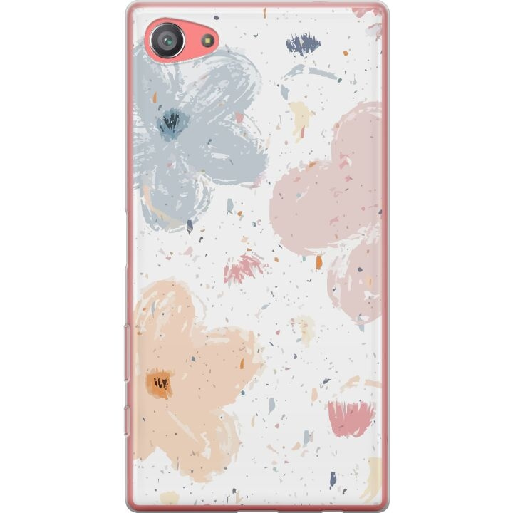 Mobiele hoes voor Sony Xperia Z5 Compact met Bloemen ontwerp in de groep SMARTPHONE & TABLETS / Mobielbescherming / Sony bij TP E-commerce Nordic AB (A61805)