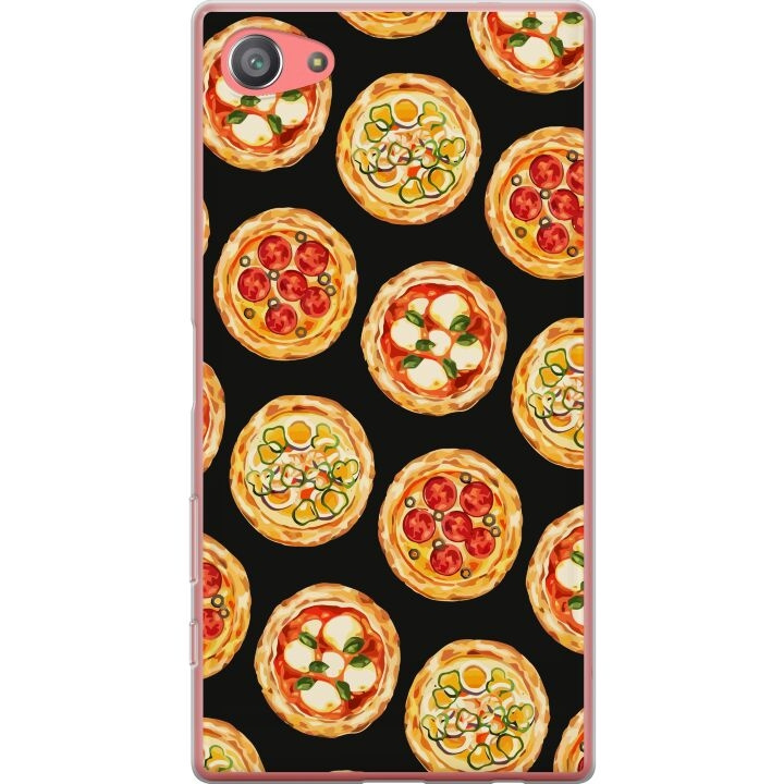 Mobiele hoes voor Sony Xperia Z5 Compact met Pizza ontwerp in de groep SMARTPHONE & TABLETS / Mobielbescherming / Sony bij TP E-commerce Nordic AB (A61806)