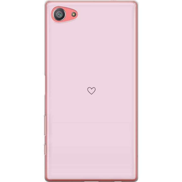 Mobiele hoes voor Sony Xperia Z5 Compact met Hart ontwerp in de groep SMARTPHONE & TABLETS / Mobielbescherming / Sony bij TP E-commerce Nordic AB (A61812)