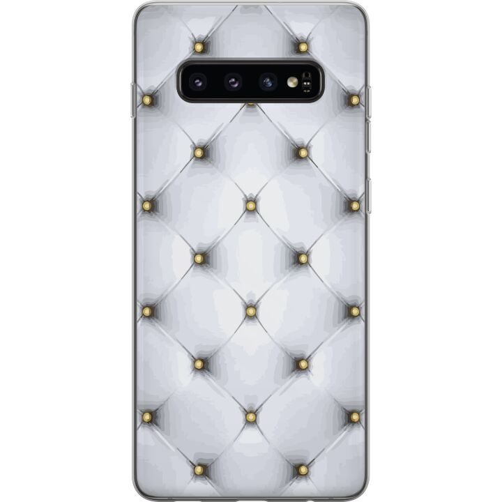 Mobiele hoes voor Samsung Galaxy S10 met Luxe ontwerp in de groep SMARTPHONE & TABLETS / Mobielbescherming / Samsung bij TP E-commerce Nordic AB (A61861)