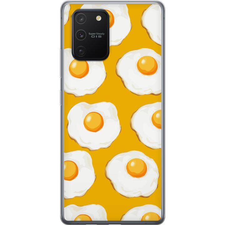 Mobiele hoes voor Samsung Galaxy S10 Lite met Gebakken ei ontwerp in de groep SMARTPHONE & TABLETS / Mobielbescherming / Samsung bij TP E-commerce Nordic AB (A61957)