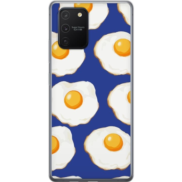 Mobiele hoes voor Samsung Galaxy S10 Lite met Gebakken eieren ontwerp in de groep SMARTPHONE & TABLETS / Mobielbescherming / Samsung bij TP E-commerce Nordic AB (A61961)