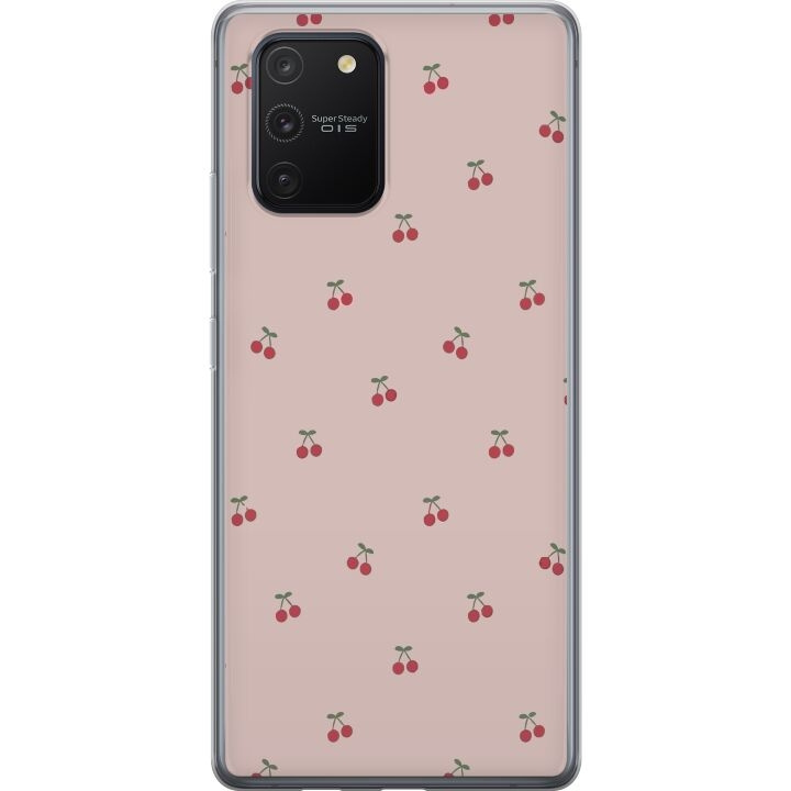 Mobiele hoes voor Samsung Galaxy S10 Lite met Kersen ontwerp in de groep SMARTPHONE & TABLETS / Mobielbescherming / Samsung bij TP E-commerce Nordic AB (A61962)